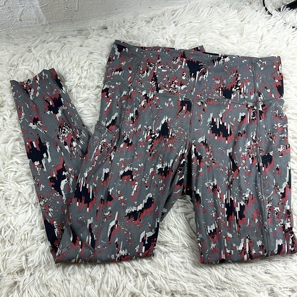Lululemon Fast and Free High Rise Tight 25" Floral Flux Multi